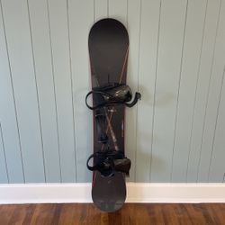 Burton x custom 162 Wide With Burton X bindings And Burton Board Bag