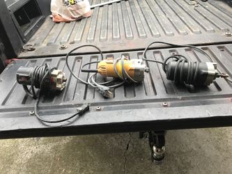 Porte cable router. De Walt router