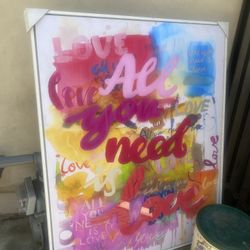 Love Is In The Air Custom Art 50 x 40