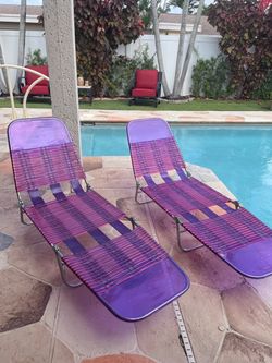 Beach lounges