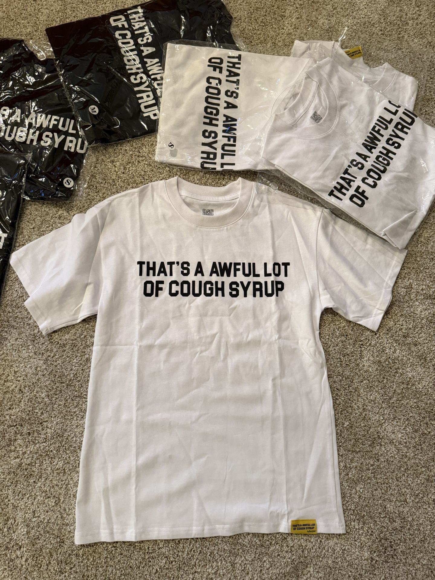 Awful Lot Of Cough Syrup Shirts