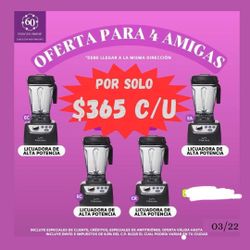Tengo Disponibles Esta Tanda De Licuadora De Aíra Potencia 
