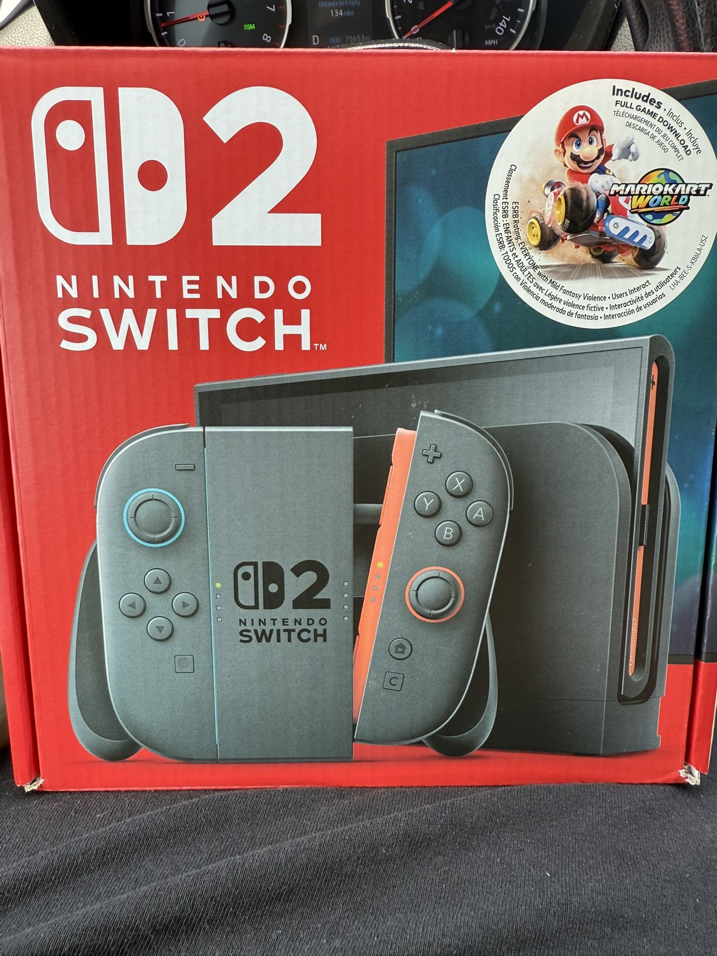 Nintendo Switch 2 Mario Kart World Bundle Console