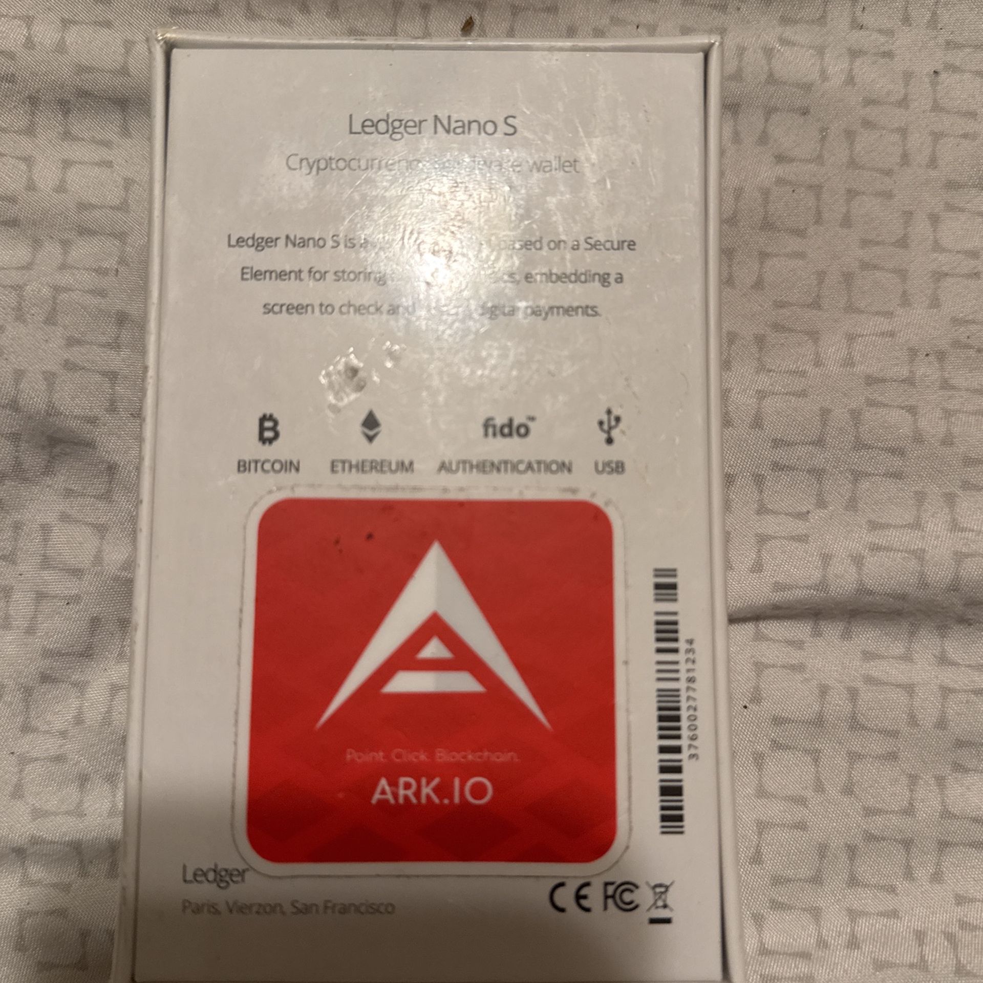 Ledger Nano S Crypto Currency Wallet