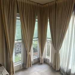 12 Curtain Panels High Ceilings