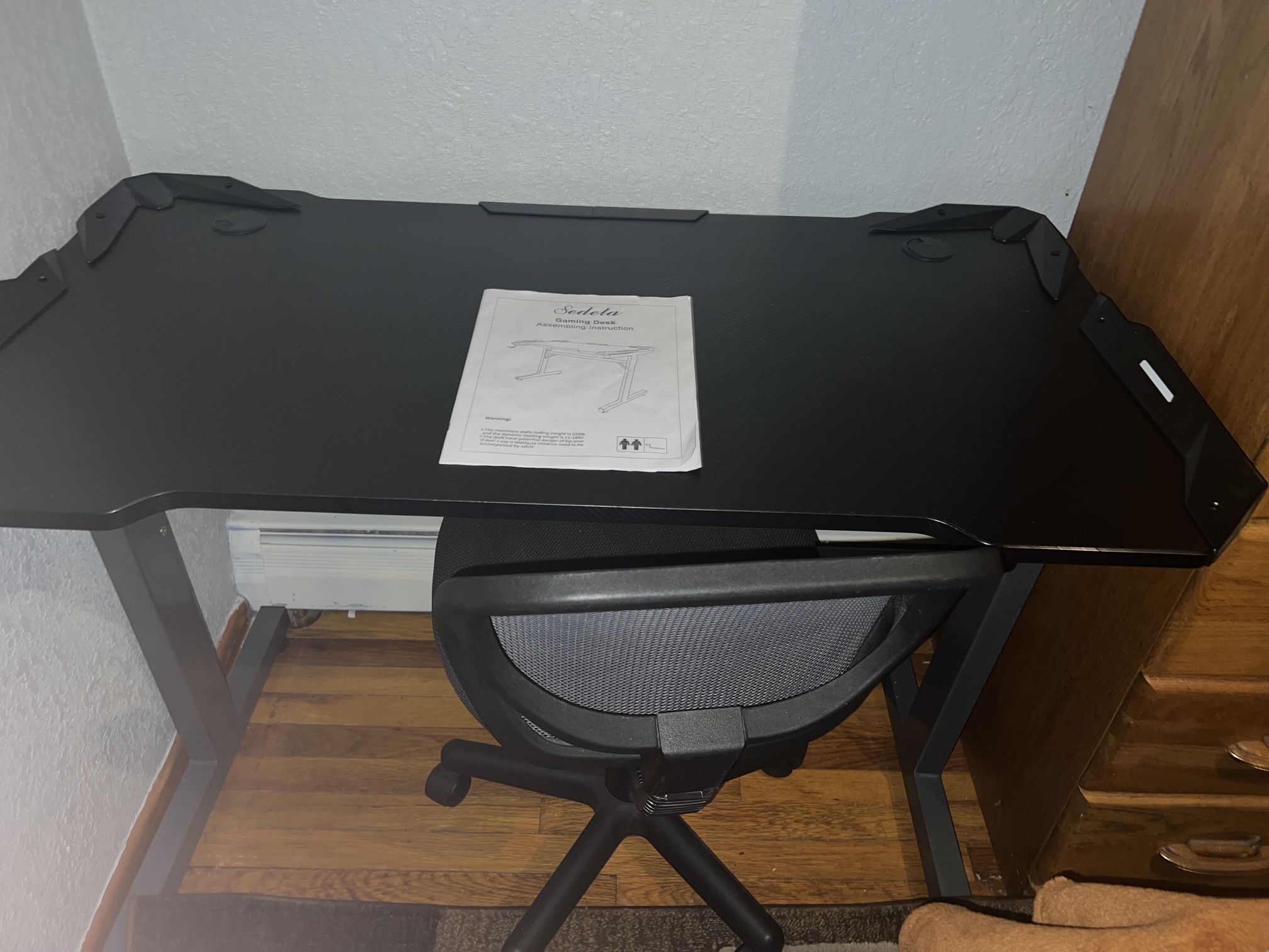 Game Desk Black