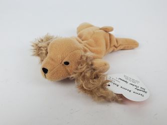 Teenie Beanie Babies Spunky the Cocker Spaniel Plush 1997
