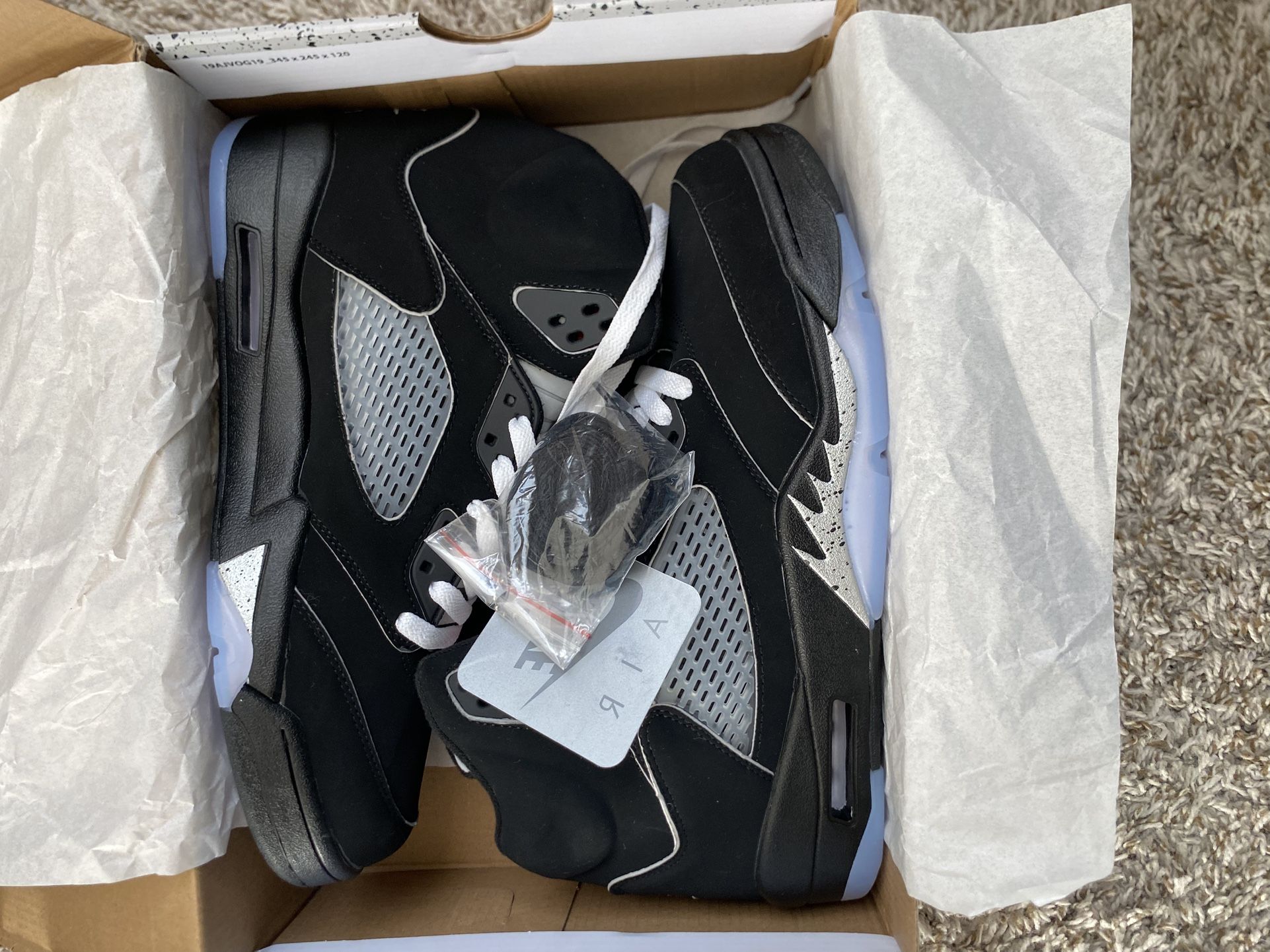 Jordan 5s Og Metallic