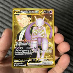 Pokemon Team Rocket's Mewtwo ex - 240/182 - SV10: Destined Rivals (DRI)