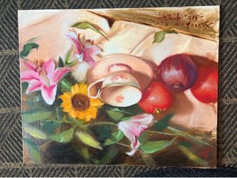 Original acrylic wall painting