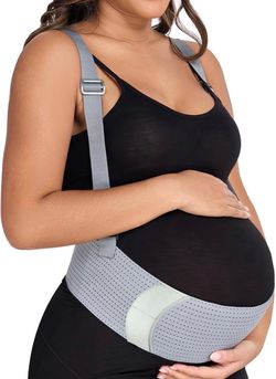 Support Belly Band (Gray, Medium)