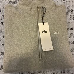 Alo Yoga Quarter Zip  Men’s Medium 