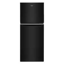 Whirlpool 24” 11.6 cu ft Top Freezer Refrigerator – Black (Gently Used)