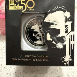Godfather Collectible Coin 1 Troy Oz Of Silver