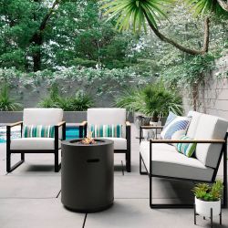 Outdoor Propane Gas Fire Pit from Target, NEW