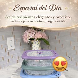 Recipientes Princess House