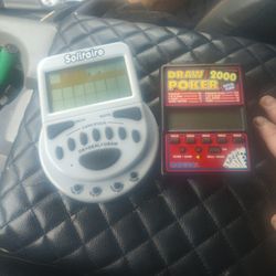 Poker And Solitaire Hand Held Games
