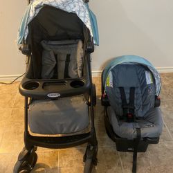 Graco Verb Click Connect Travel System with SnugRide30 Infant Car Seat