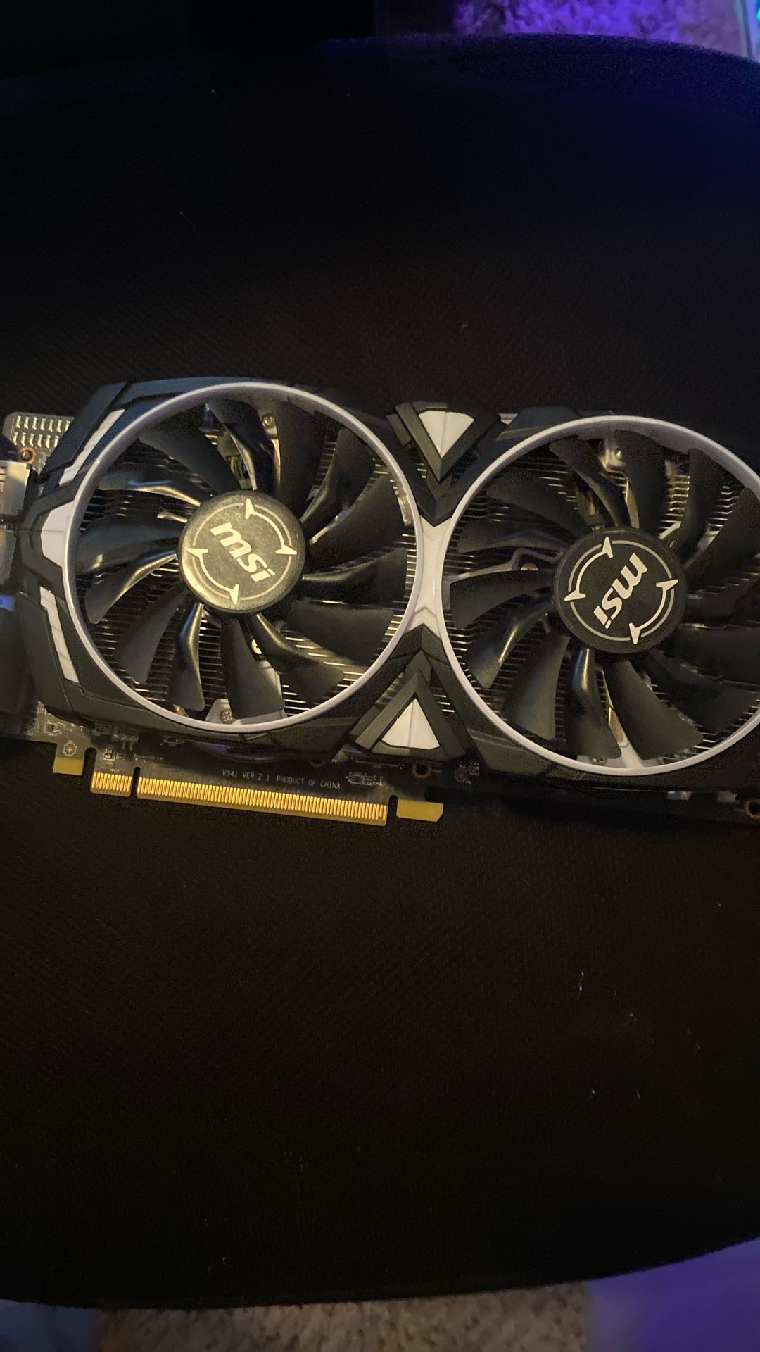 AMD Radeon Rx 470 Armor 4G (parts)