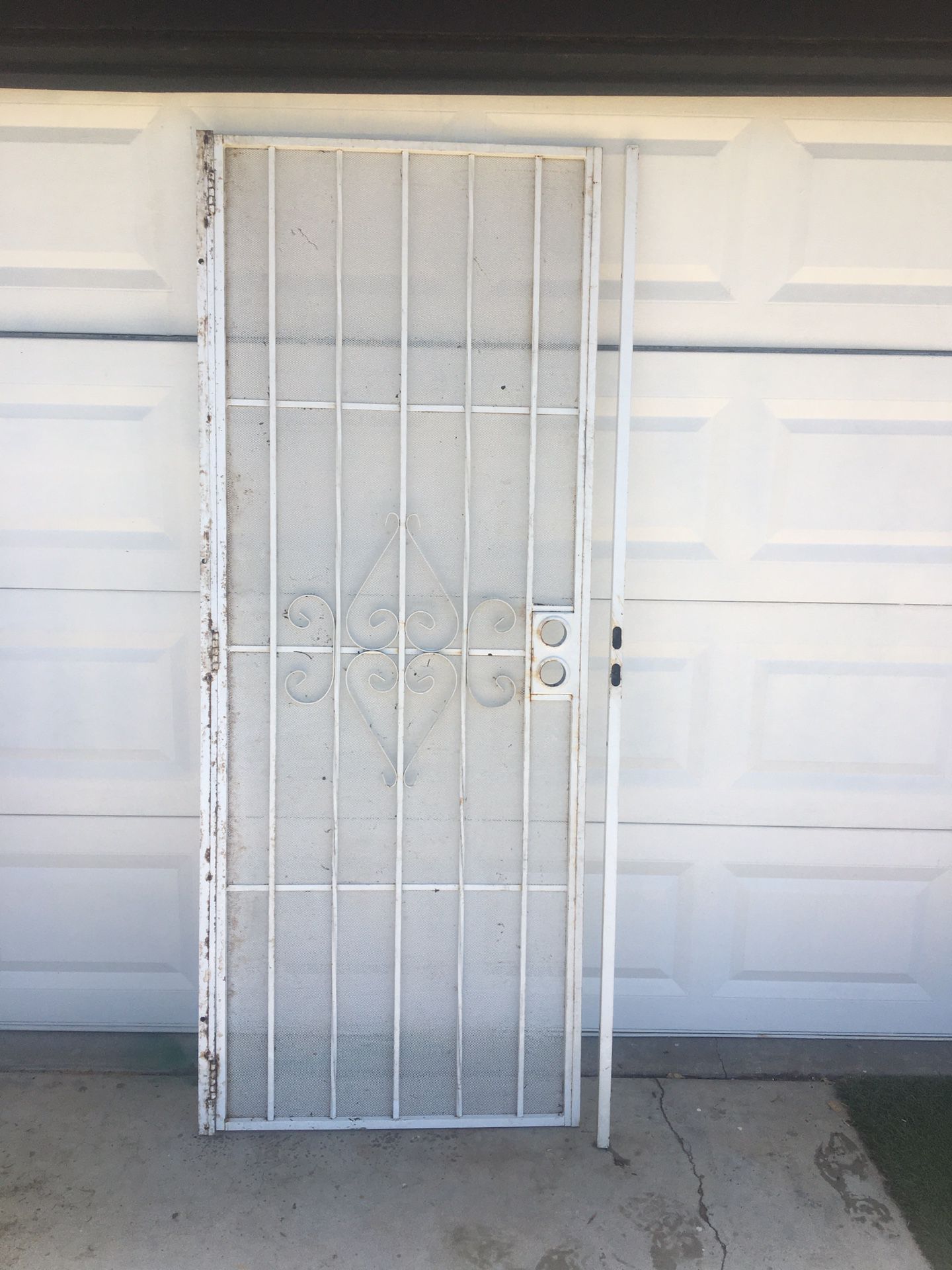 Metal Safety Screen Door —Free