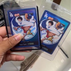 One Piece X Dodger, Luffy Don Cards