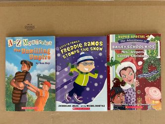 Baileys and Freddie are new. A-Z like new.  2-3 grade level reading level