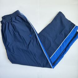 Mens Vintage Classic Champion Windbreaker Athletic Tracksuit Pants Sportswear Royal Blue Size XXL