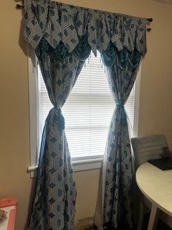 Turquoise Courtain