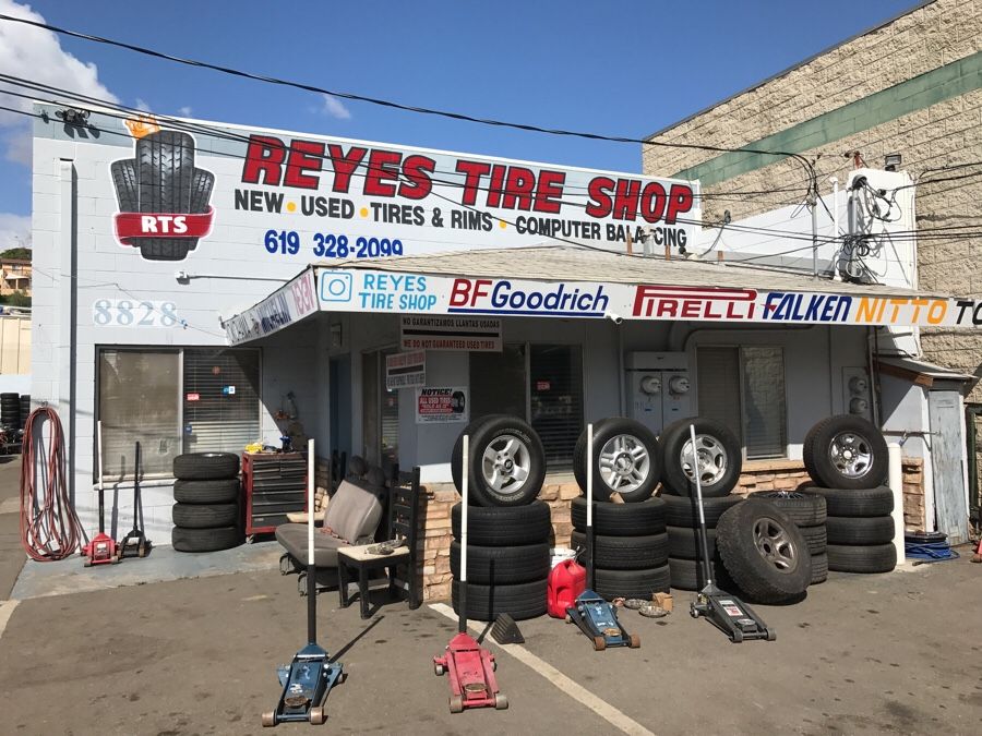 Used tires for $30 and up at @reyes_tire_shop. 8828 winter gardens blvd lakeside ca 92040