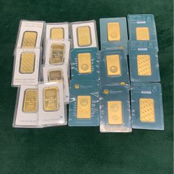 Gold Bullion Bars 24k 