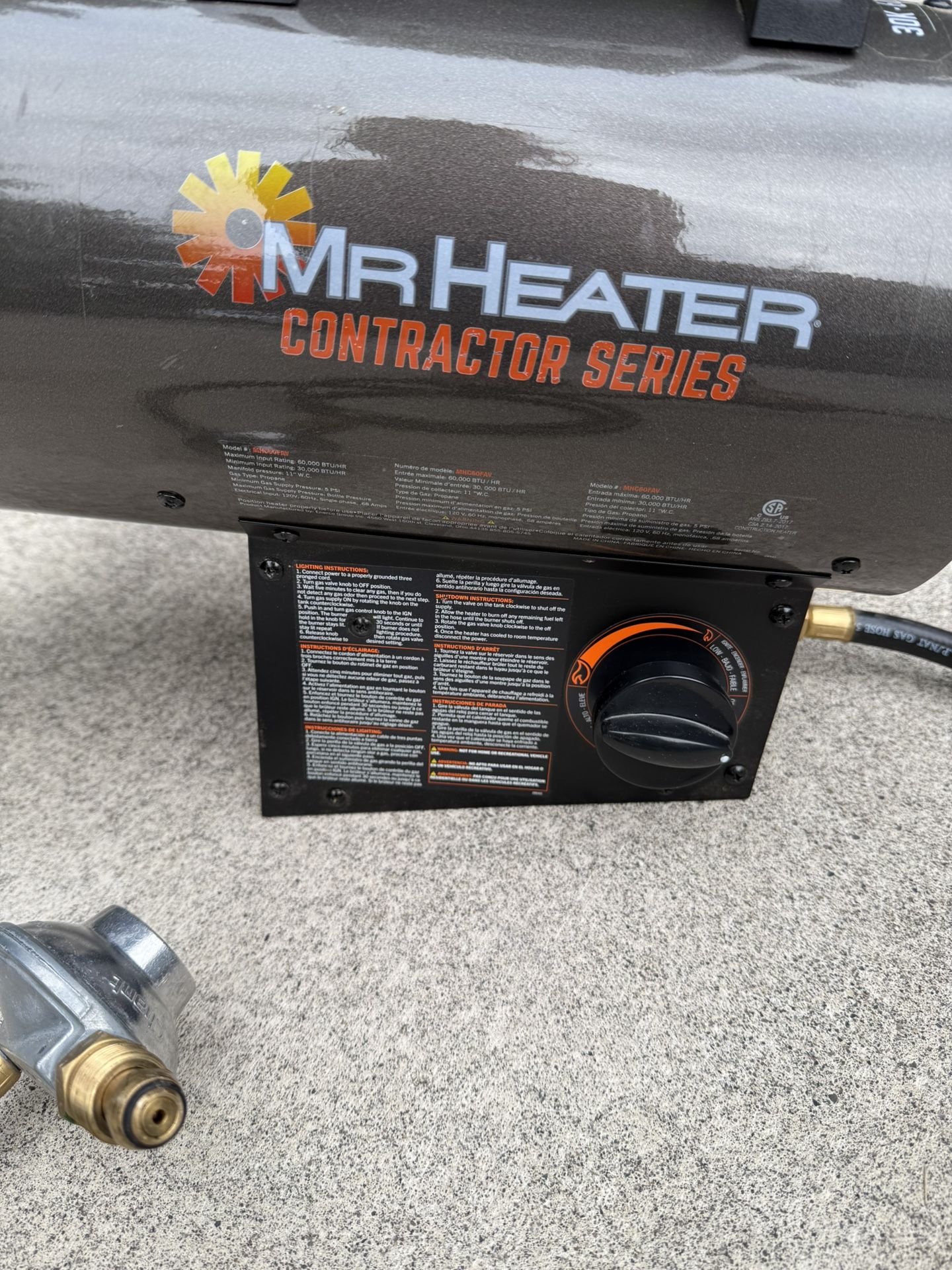 Mr. Heater Contractor series Construction Heater