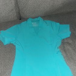 Figs Small Scrub Top 