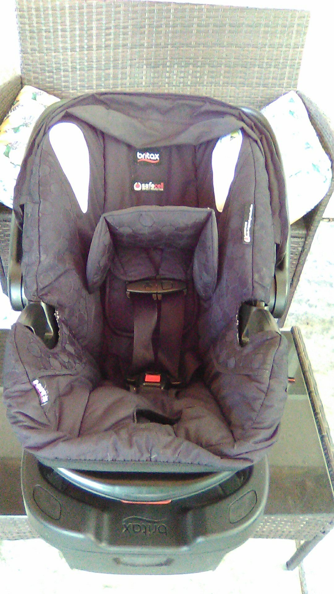 Britax B Safe 35 infant car seat.