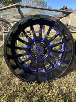 Purple Rims For Chevy Or Ram 20x12