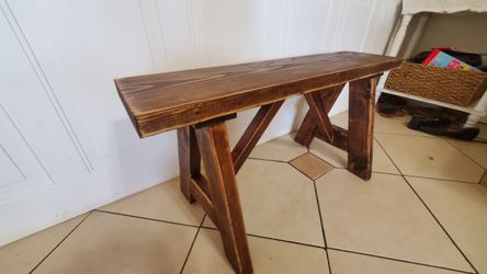 Rustic Artisan Bench