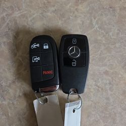 Mercedes Benz And Dodge Ram Keys