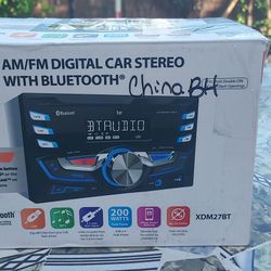 Car Steareo With Blutooth