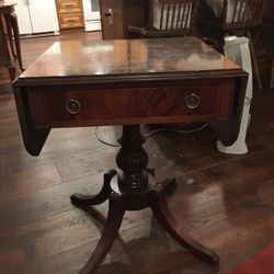 Antique Drop Leaf Table