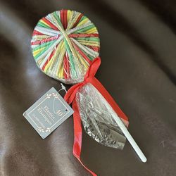 NEW Hair Elastics Lollipop Christmas Colors