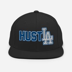 HustLA Snapback Blue Colorway NEW
