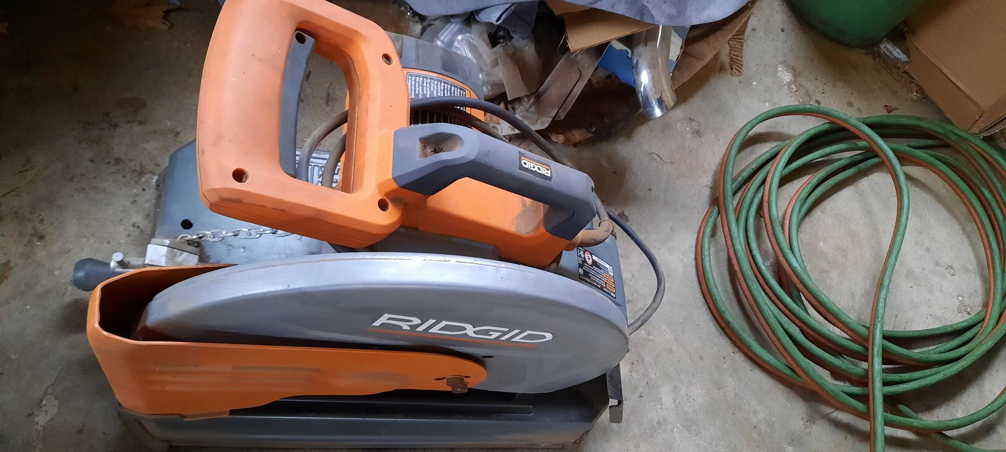 RIDGID CUTOFF SAW 14 IN