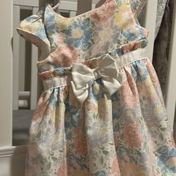 2T Girl Dress Flower Girl Easter 