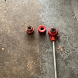 Rigid 1/2 3/4 1 Inch Die Set