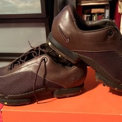 Nike Tiger Woods golf shoes 9.5 wide. Worn only once.