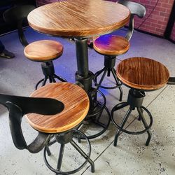 Lokkhan 5-Piece Bar Table