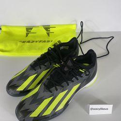 ADIDAS X CrazyFast INJ. 1 Indoor Mens Size 8.5 [IG6272]