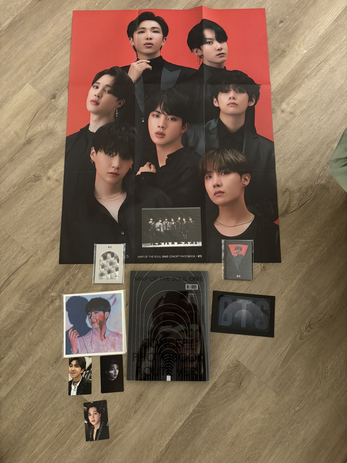 BTS Map Of The Soul On:e Concept Photobook With Poster Set