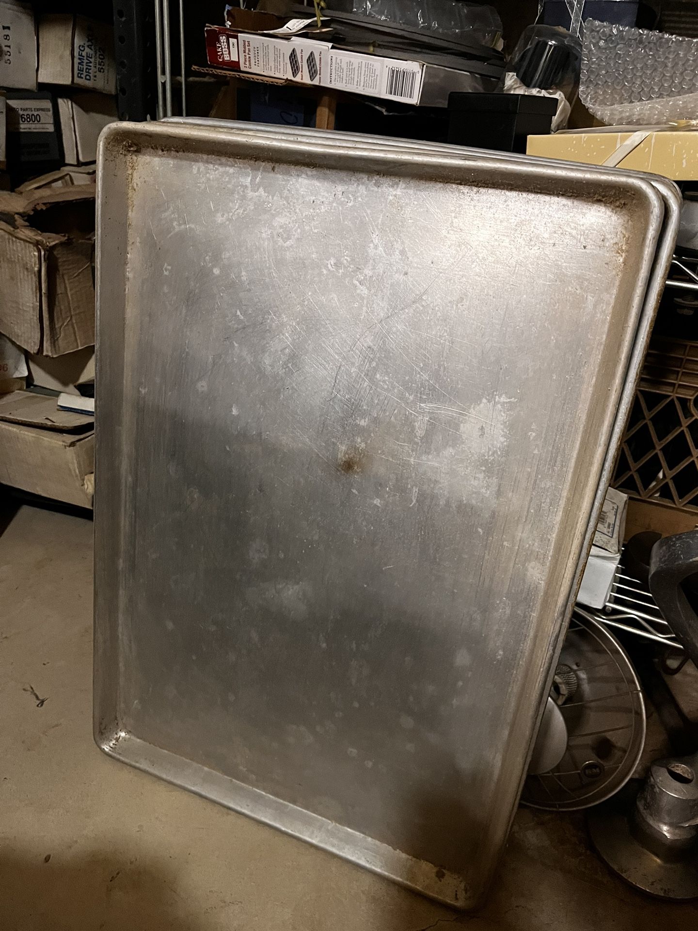 Industrial Thicker Gauge Aluminum Baker Trays $15 Each