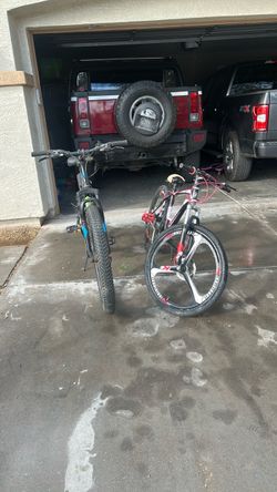 Mountain bikes