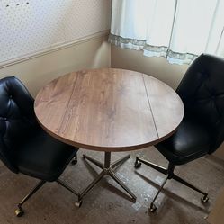 Table and chairs